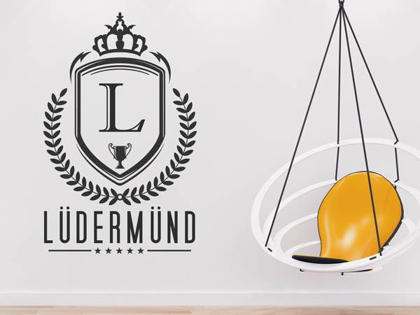 Wandtattoo Lüdermünd Wappen