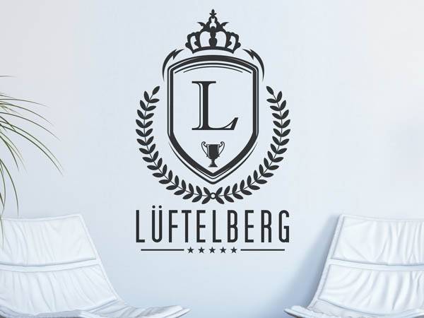 Wandtattoo Lüftelberg Wappen