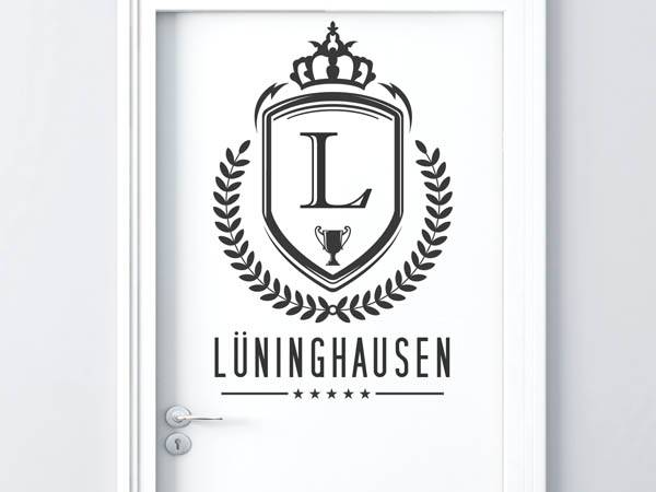 Wandtattoo Lüninghausen Wappen