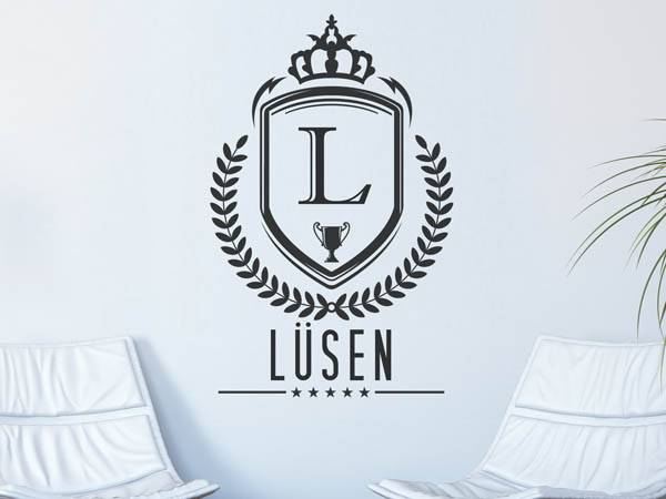 Wandtattoo Lüsen Wappen