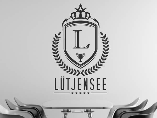 Wandtattoo Lütjensee Wappen