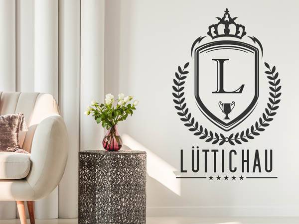 Wandtattoo Lüttichau Wappen