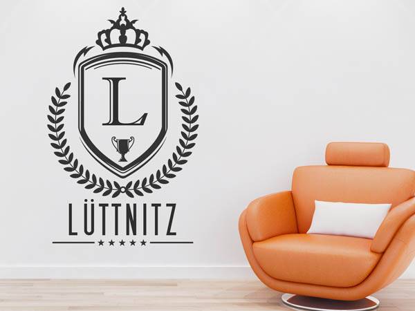 Wandtattoo Lüttnitz Wappen
