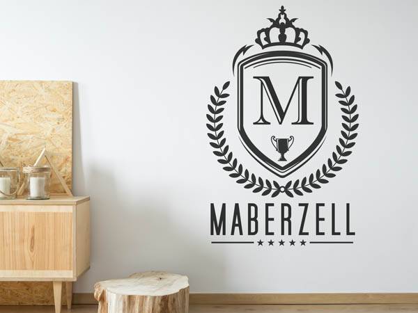 Wandtattoo Maberzell Wappen