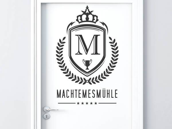Wandtattoo Machtemesmühle Wappen