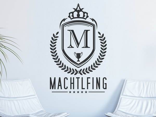 Wandtattoo Machtlfing Wappen