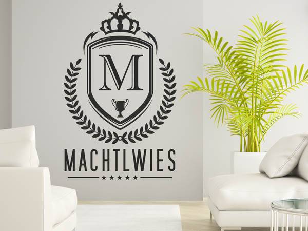 Wandtattoo Machtlwies Wappen