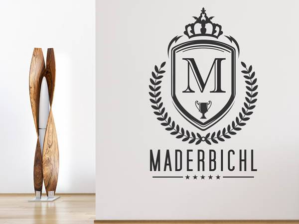 Wandtattoo Maderbichl Wappen