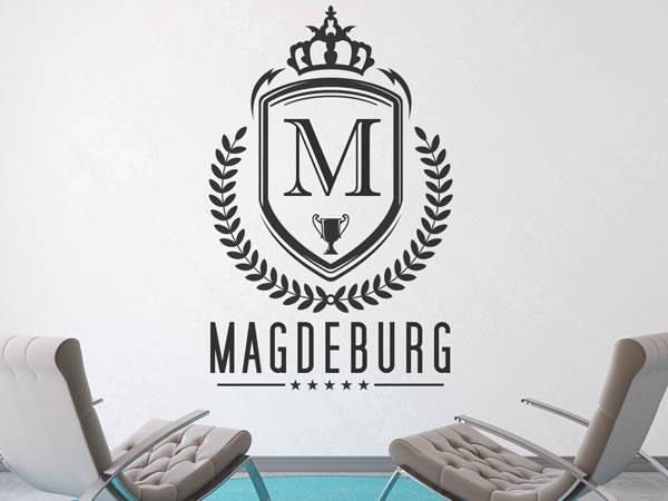 Wandtattoo Magdeburg Wappen
