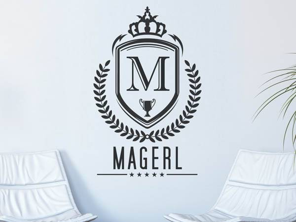 Wandtattoo Magerl Wappen