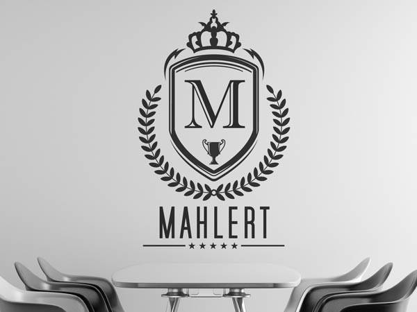 Wandtattoo Mahlert Wappen