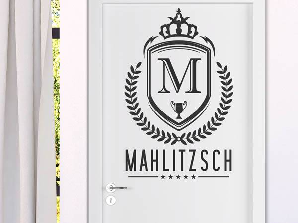 Wandtattoo Mahlitzsch Wappen