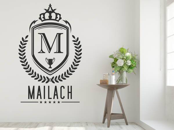 Wandtattoo Mailach Wappen