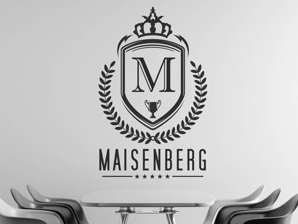 Wandtattoo Maisenberg Wappen
