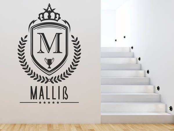 Wandtattoo Malliß Wappen