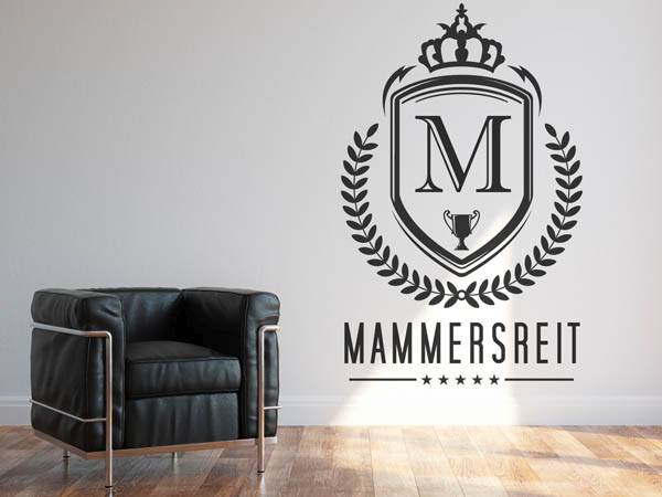 Wandtattoo Mammersreit Wappen