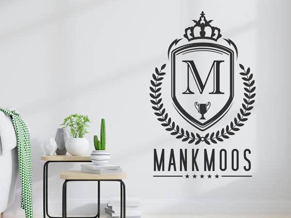 Wandtattoo Mankmoos Wappen