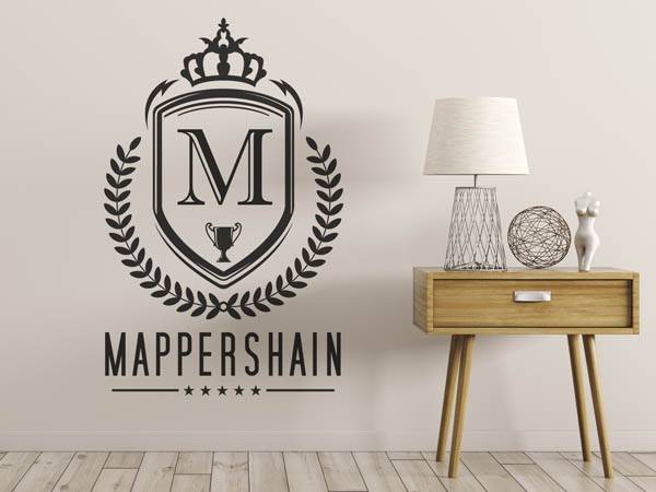 Wandtattoo Mappershain Wappen