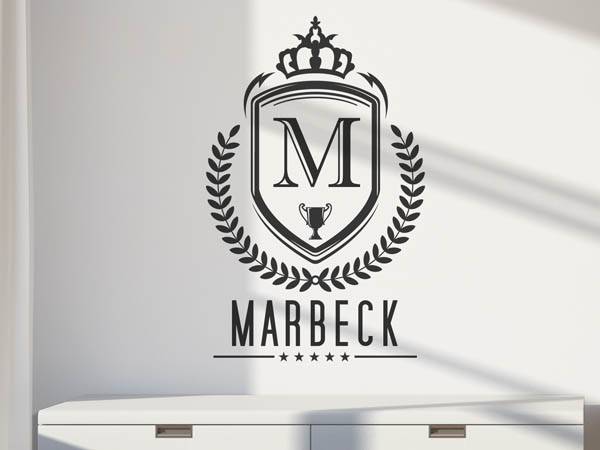 Wandtattoo Marbeck Wappen