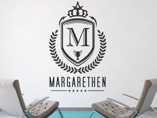 Wandtattoo Margarethen Wappen