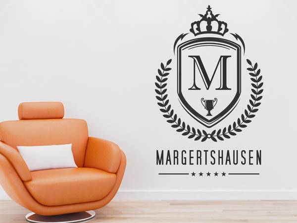Wandtattoo Margertshausen Wappen