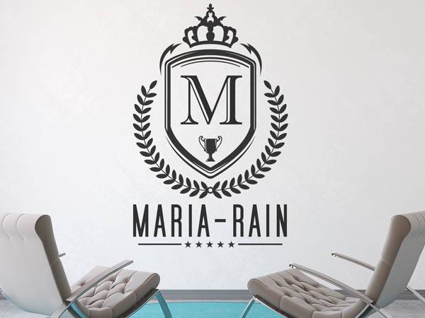 Wandtattoo Maria-Rain Wappen