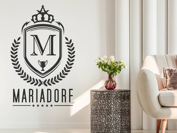 Wandtattoo Mariadorf Wappen