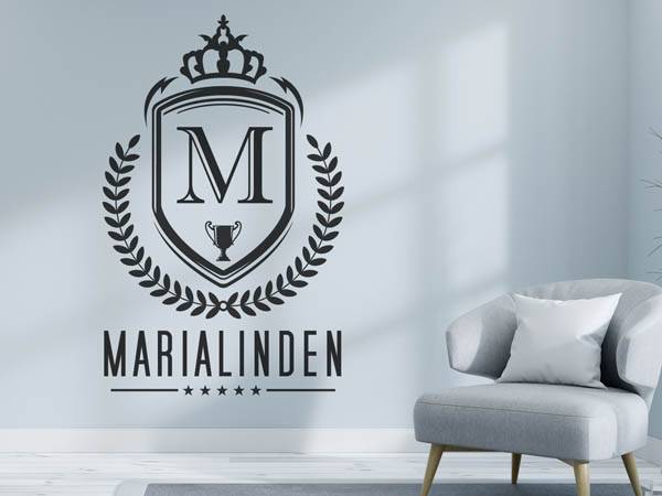 Wandtattoo Marialinden Wappen