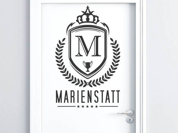 Wandtattoo Marienstatt Wappen
