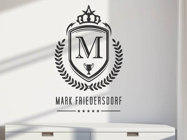 Wandtattoo Mark Friedersdorf Wappen