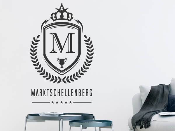 Wandtattoo Marktschellenberg Wappen