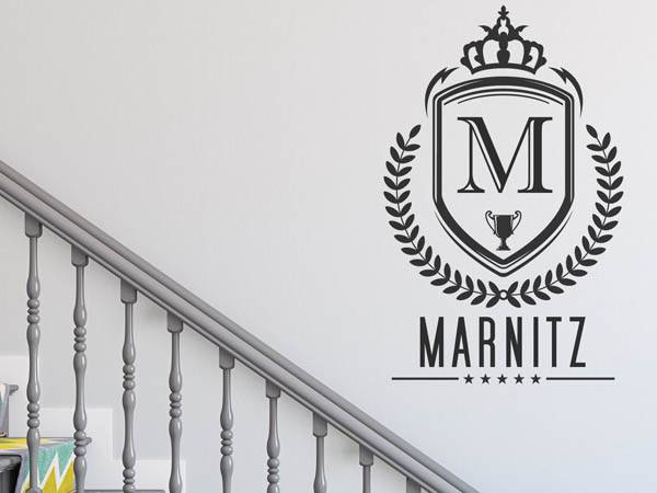 Wandtattoo Marnitz Wappen