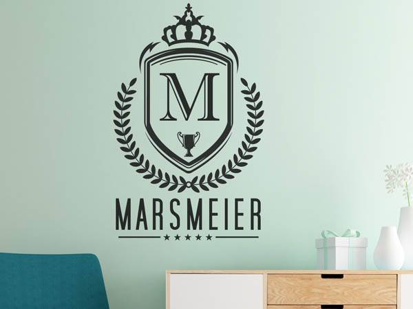 Wandtattoo Marsmeier Wappen