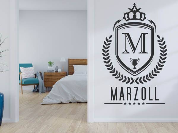 Wandtattoo Marzoll Wappen