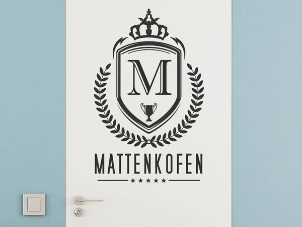 Wandtattoo Mattenkofen Wappen