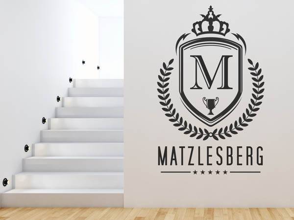 Wandtattoo Matzlesberg Wappen