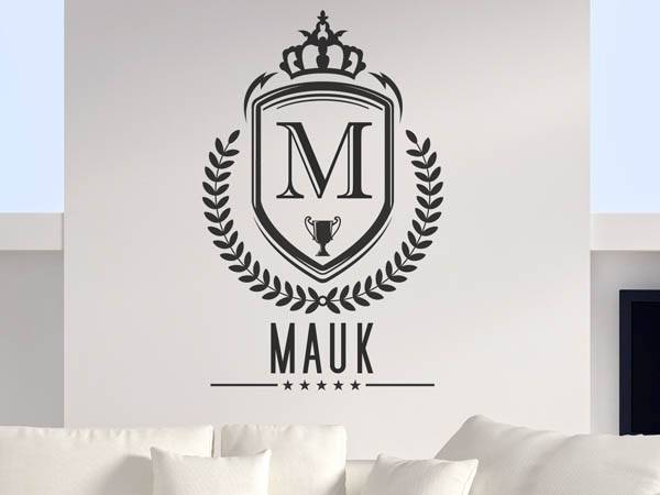 Wandtattoo Mauk Wappen