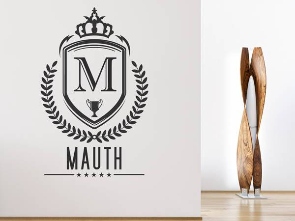 Wandtattoo Mauth Wappen
