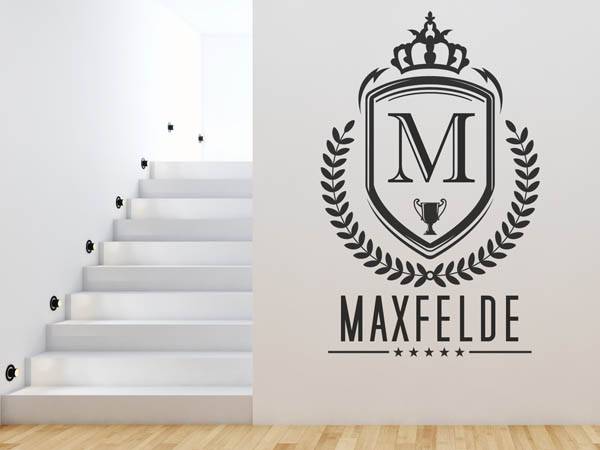 Wandtattoo Maxfelde Wappen