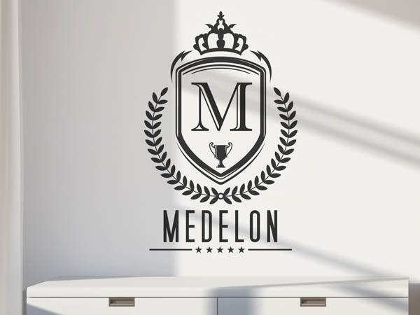 Wandtattoo Medelon Wappen