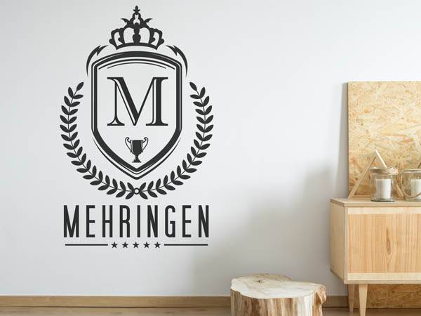 Wandtattoo Mehringen Wappen
