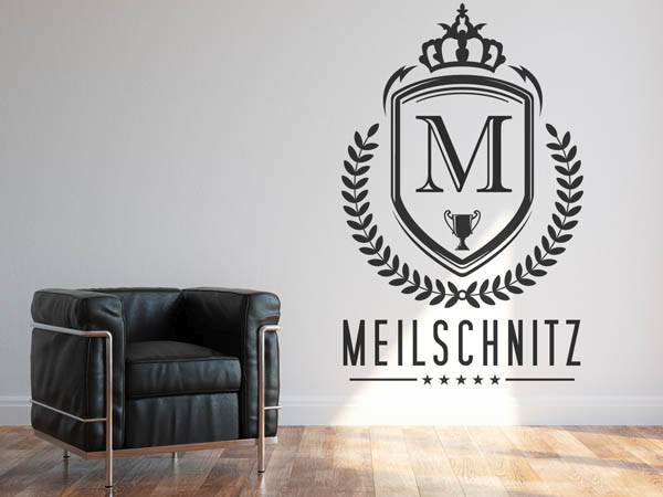 Wandtattoo Meilschnitz Wappen