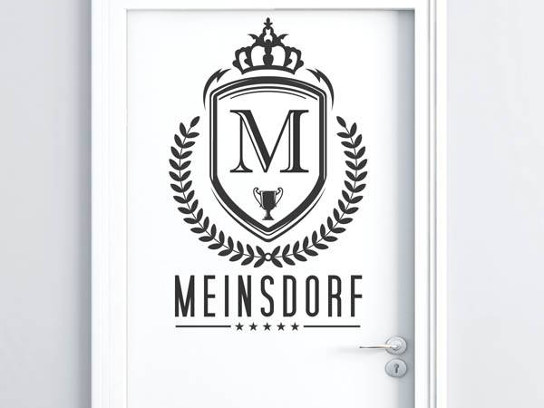 Wandtattoo Meinsdorf Wappen