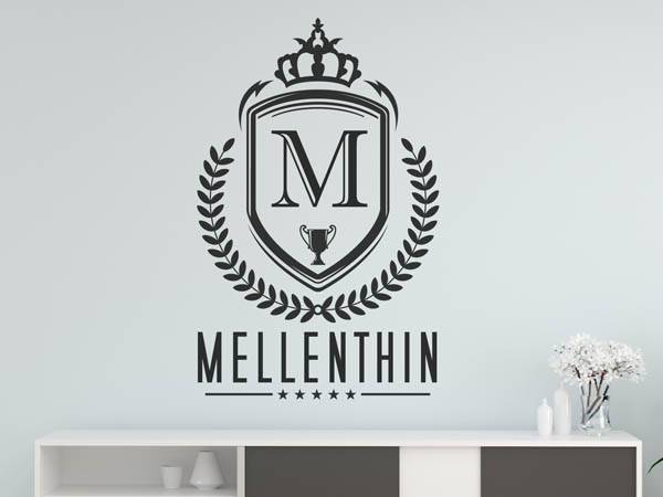 Wandtattoo Mellenthin Wappen