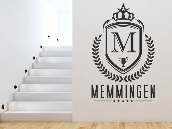 Wandtattoo Memmingen Wappen