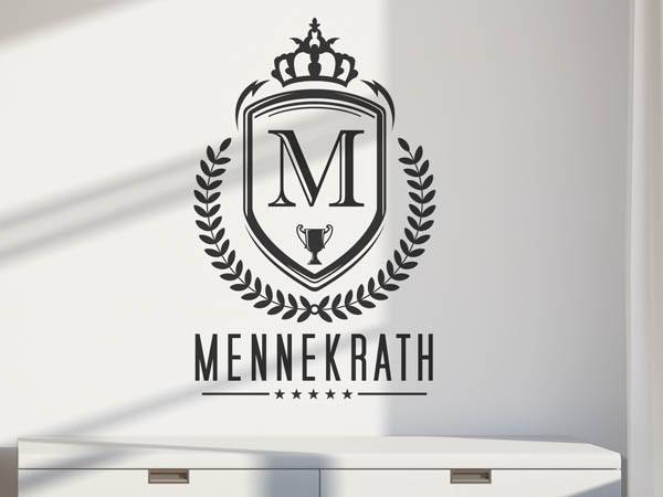 Wandtattoo Mennekrath Wappen