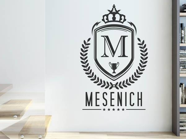 Wandtattoo Mesenich Wappen