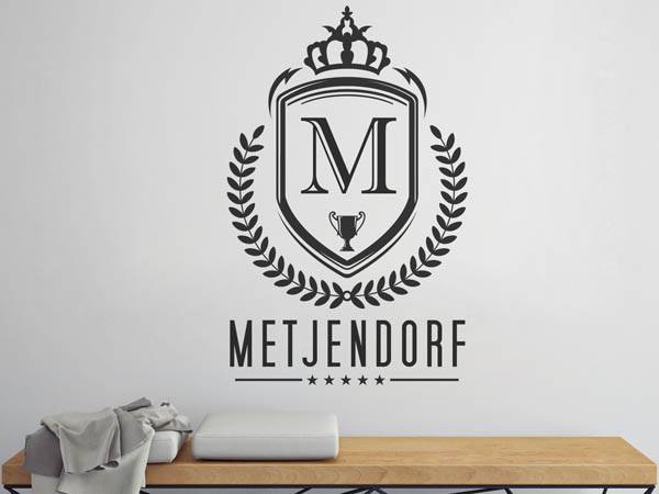 Wandtattoo Metjendorf Wappen