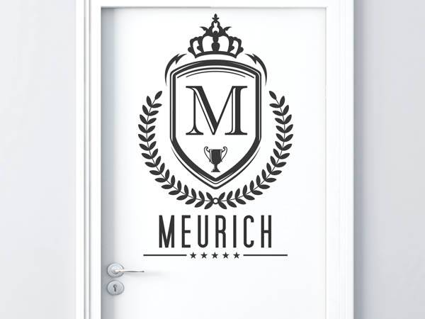 Wandtattoo Meurich Wappen