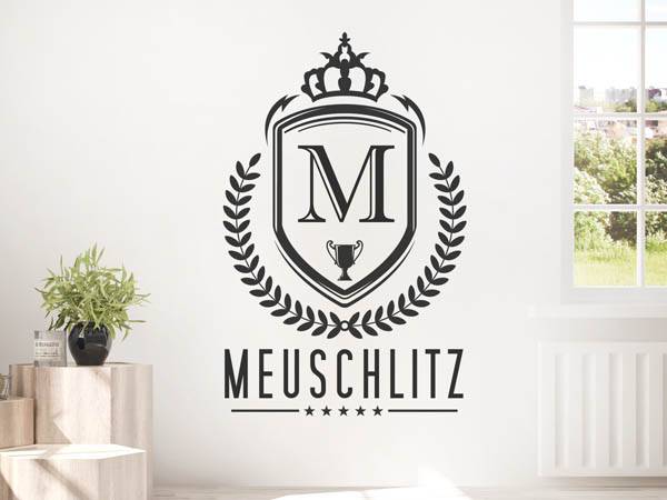 Wandtattoo Meuschlitz Wappen